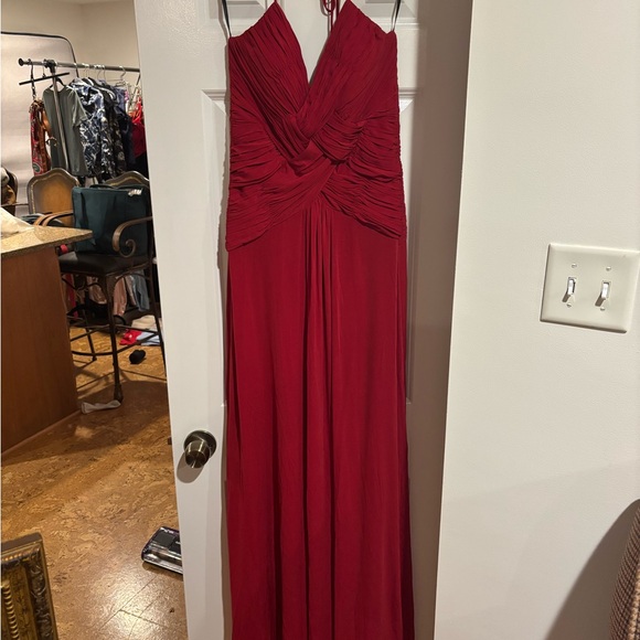 Dresses & Skirts - Elegant Red Evening Gown- Laundry by Shelli Segal - NWT